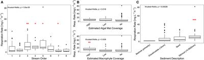 Determining the biogeochemical transformations of organic matter composition in rivers using molecular signatures